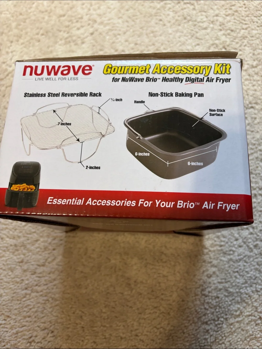 NuWave Gourmet Accessory Kit - for air fryer